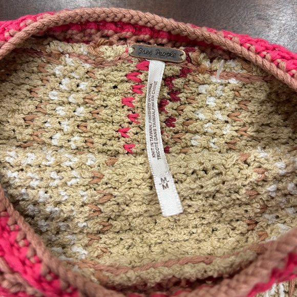 Free People Show Me Love Striped Knit Pullover Sweater : Size M - Picture 7 of 9